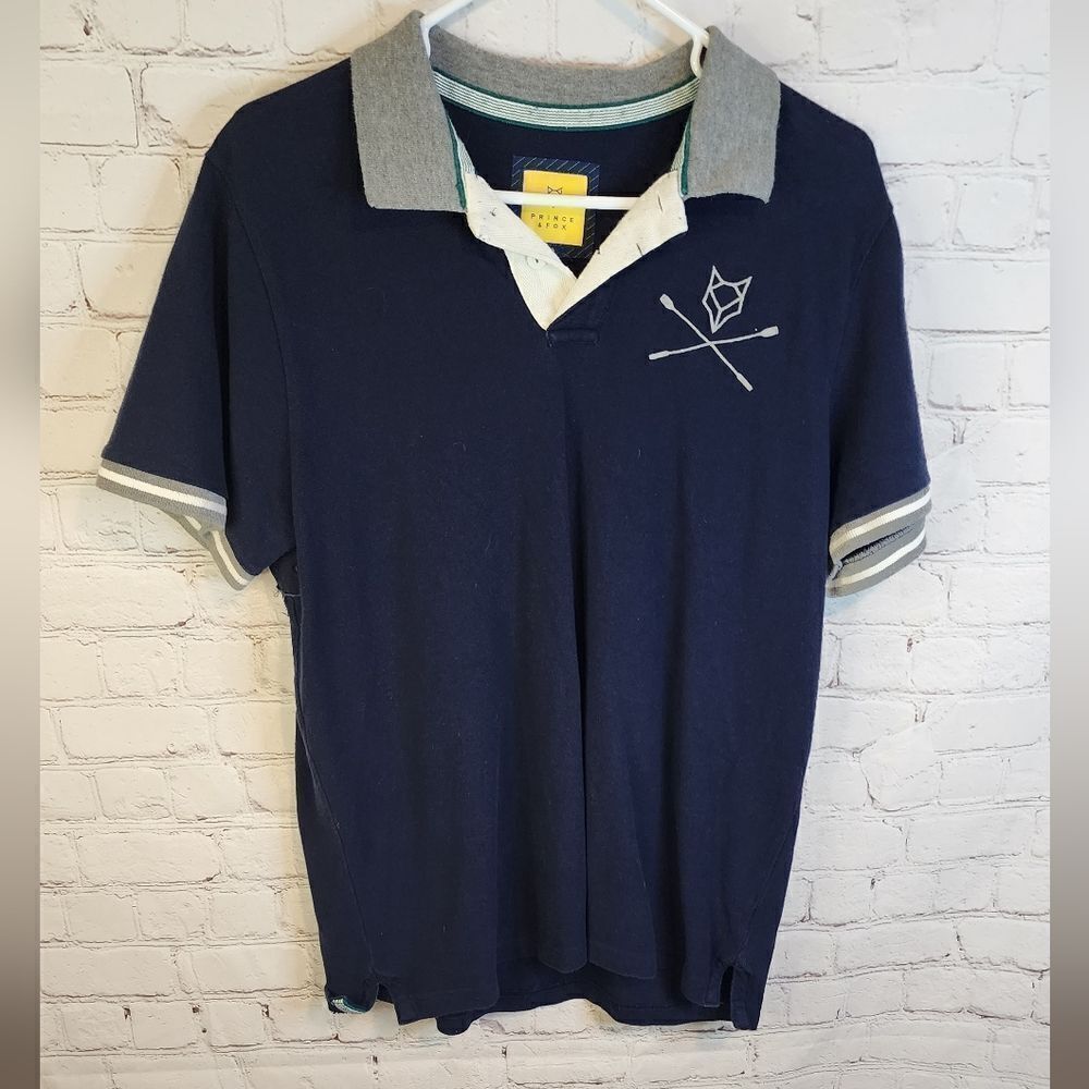 Men's Prince & Fox polo, size Large